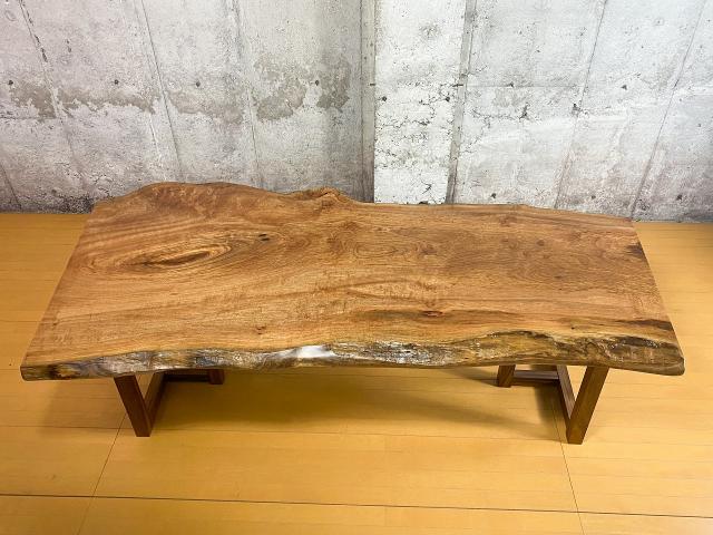 タブ一枚板 206～222×82〜112cm  　【天板のみ】No.700ツーマンデリバリーでお部屋までお届け!