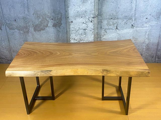 【SALE期間限定特価】クス一枚板　150×80〜94cm　【天板のみ】No.704ツーマンデリバリーでお部屋までお届け!