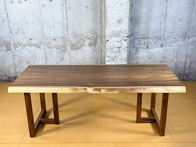 モンキーポッド一枚板 192×80～84cm 【天板のみ】 No.694 ツーマンデリバリーでお部屋までお届け!